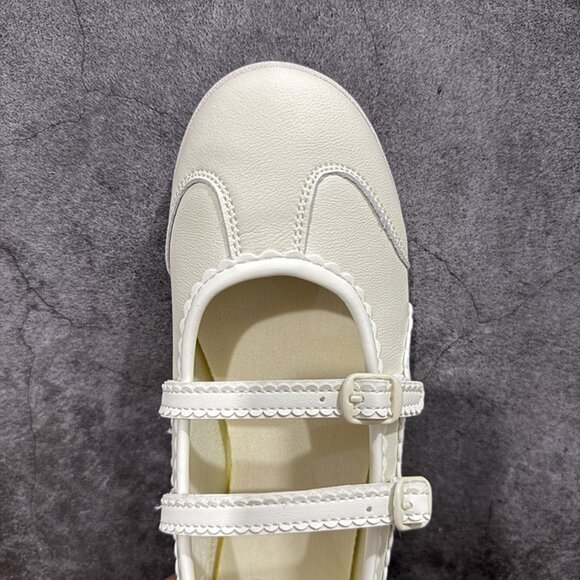 Onitsuka Tiger Mexico 66 Cream Mary Jane Sneakers - Picture 5 of 9